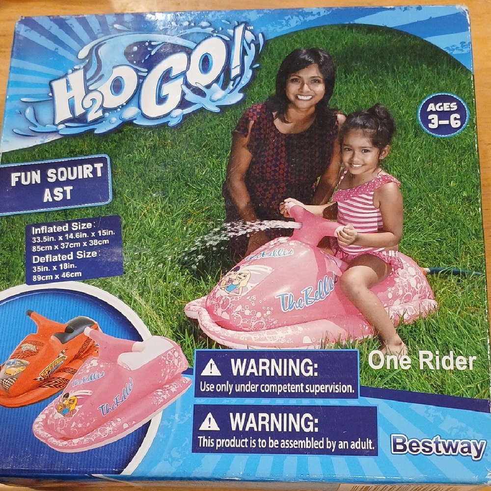 Pink Kids Fun Squirt Shoes